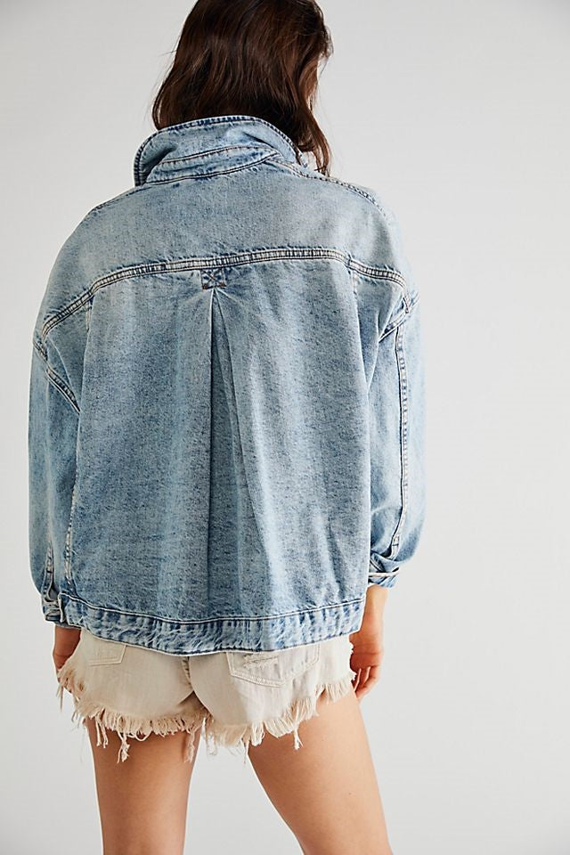 Lakeside denim jacket free on sale people