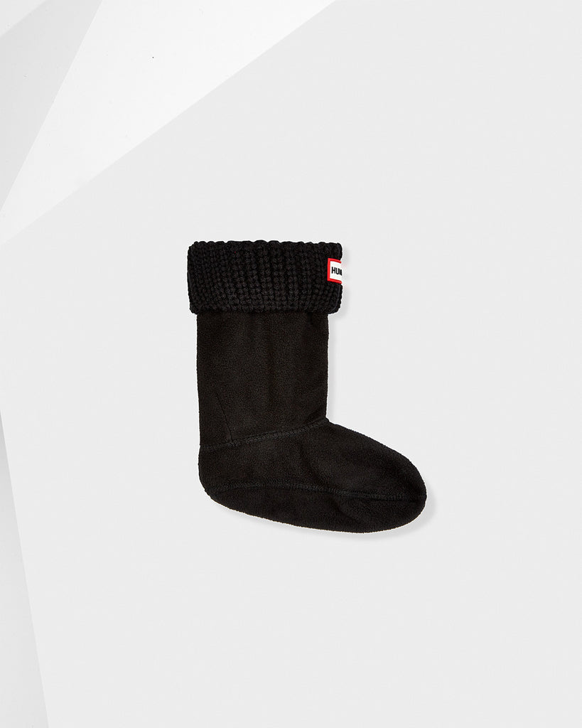 Footwear - Hunter Original Kids Half-Cardigan Stitch Boot Sock