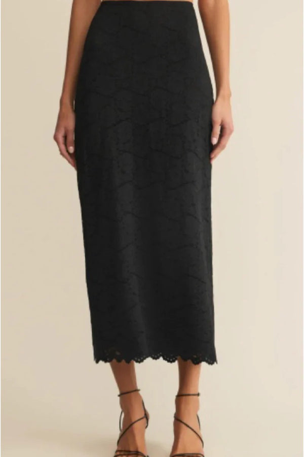 Skirt - Z Supply Via Lace Midi Skirt