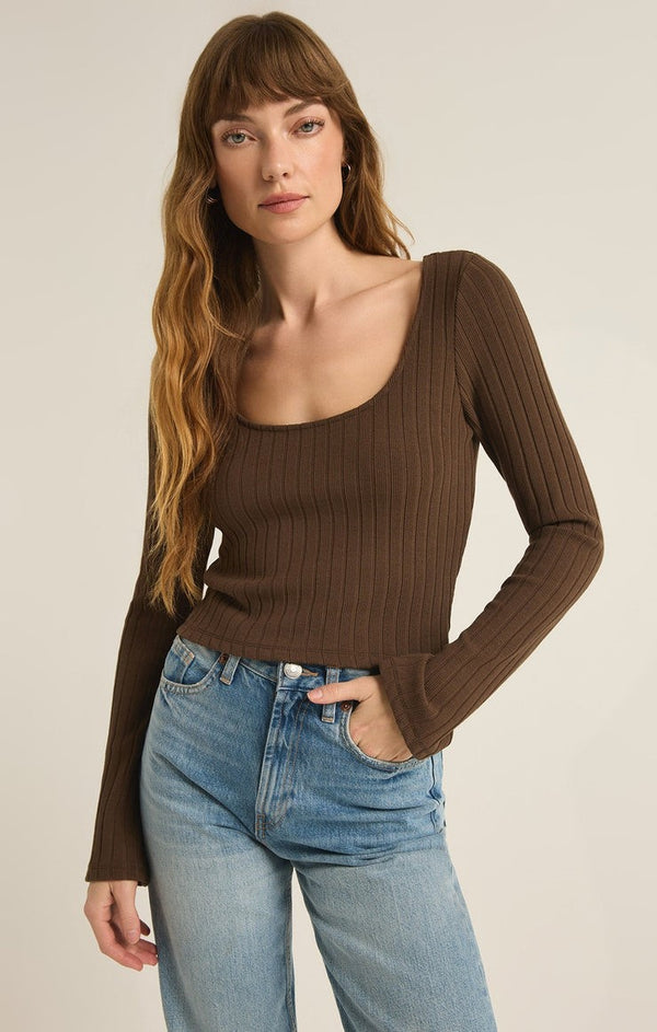 Top - Z Supply Madeline Rib Top