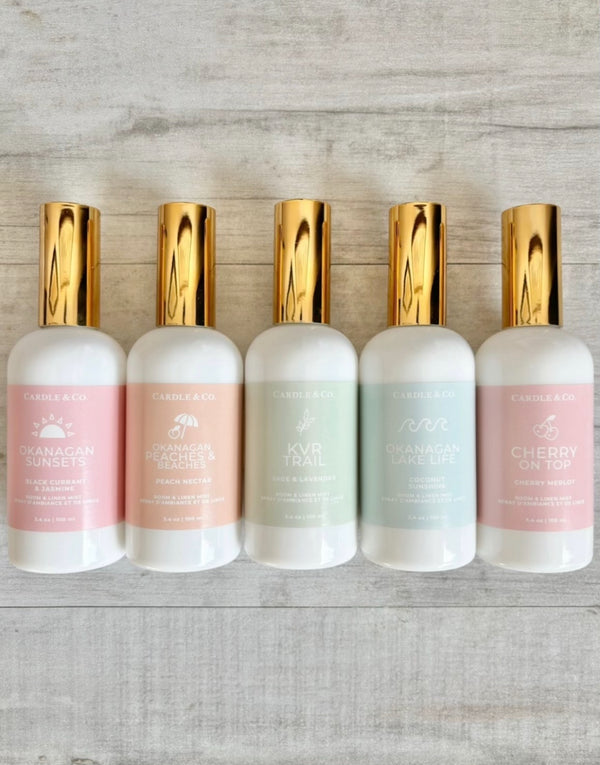 Gift - Cardle & Co. Classic Collection Home Fragrance Mists
