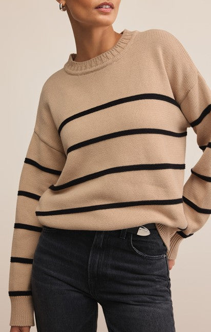 Top - Z Supply Boyfriend Striped Sweater