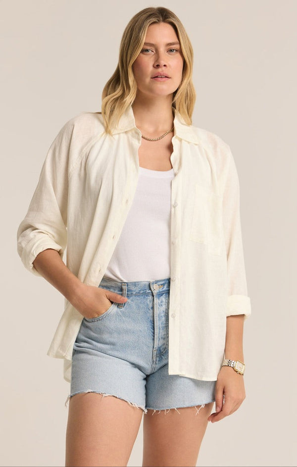 Top - Z Supply Perfect Linen Blouse