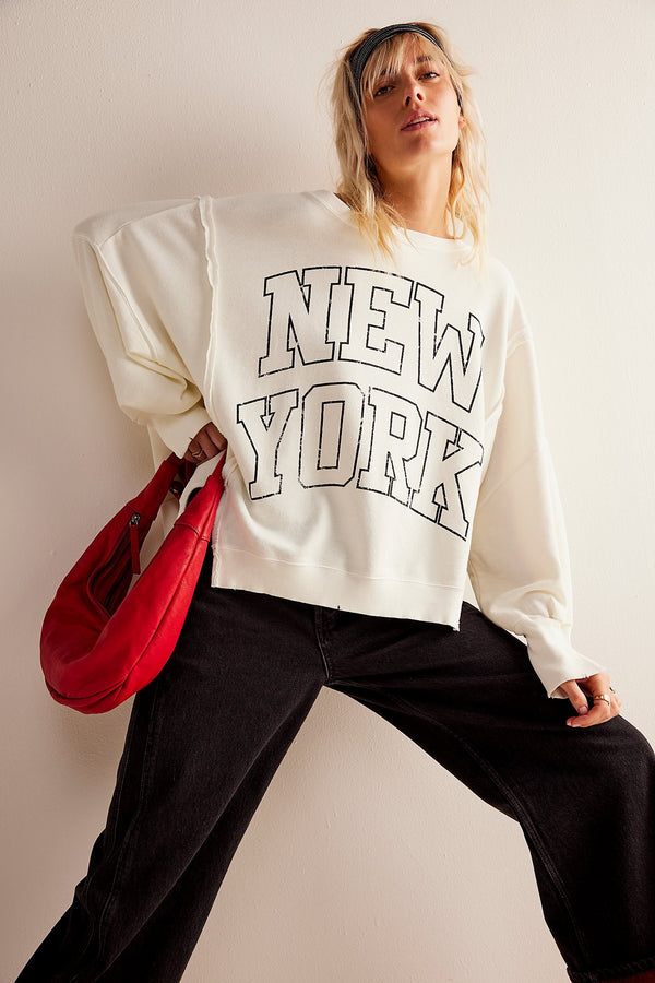 Top - Free People New York Camden Pullover