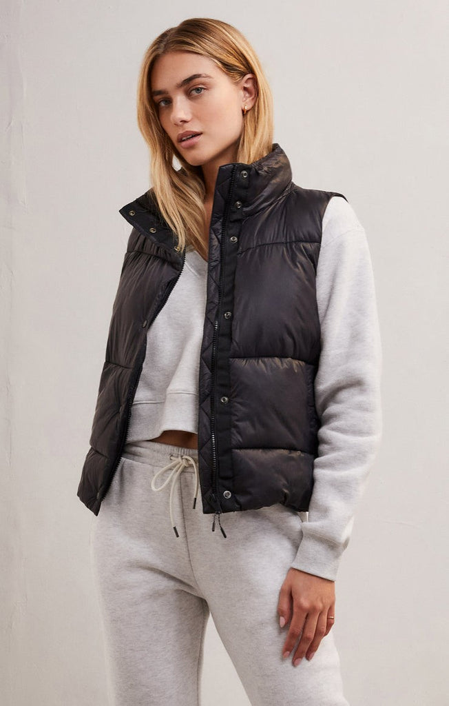 Top - Z Supply Just Right Puffer Vest
