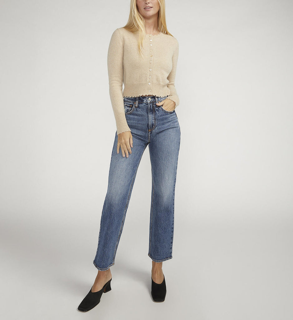 Pants - Silver Jeans Highly Desirable High Rise Straight Leg Jeans