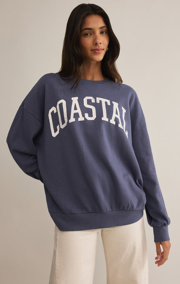 Top - Z Supply Coastal Sunday Sweatshirt