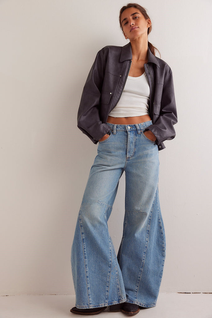 Pants - Free People Eden High Slouchy Jeans