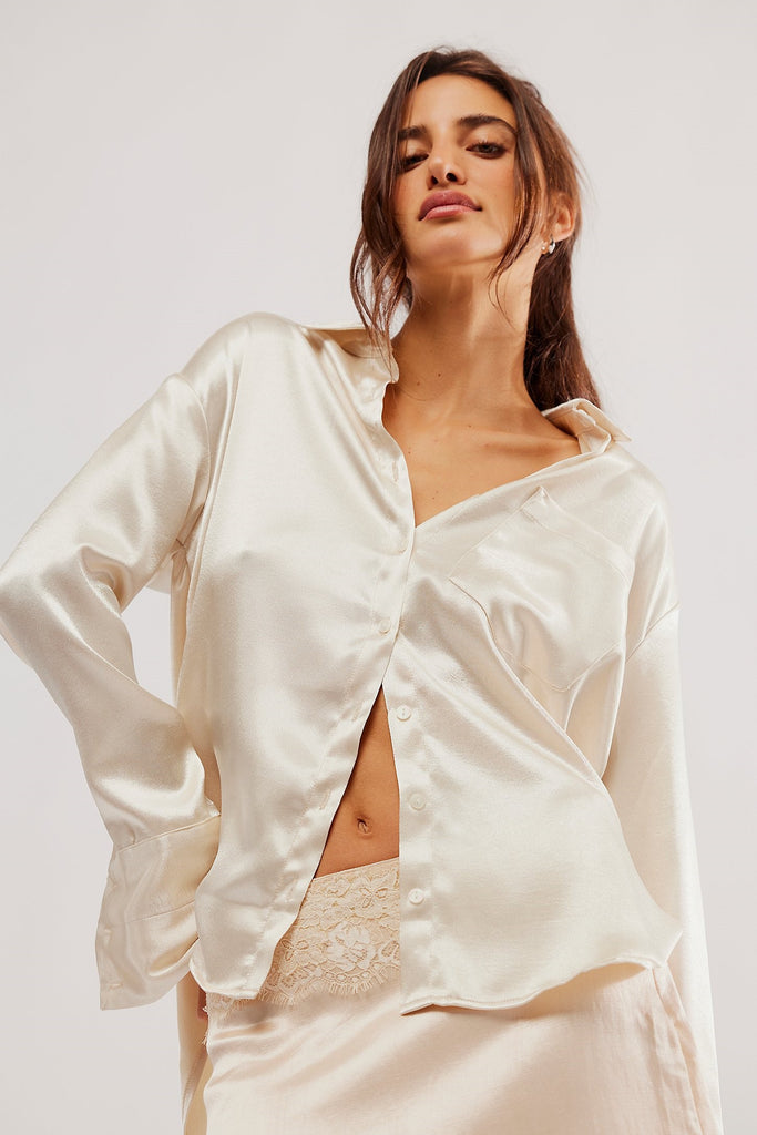 Top - Free People Shooting For The Moon Blouse