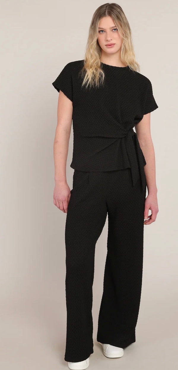 Top - Dex Textured Knot Top