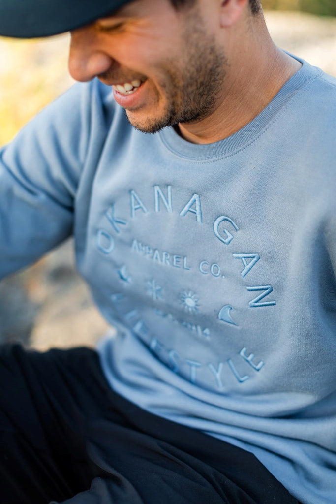 Top - Okanagan Lifestyle Embroidered Crew