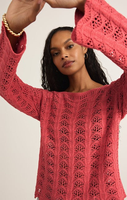 Top - Z Supply Azura Crochet Top