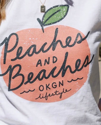Top - OKGN Peaches & Beaches Kids Tees