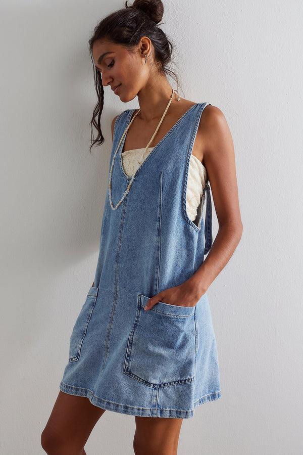 Jumpsuit - Free People High Roller Skirtall