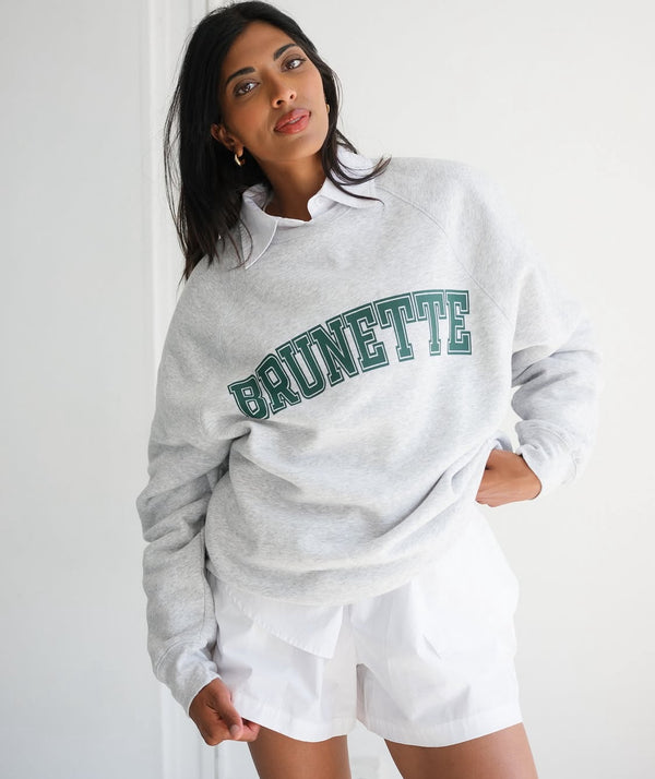 Top - Brunette The Label Blonde Varsity Hair Color NYBF Crew
