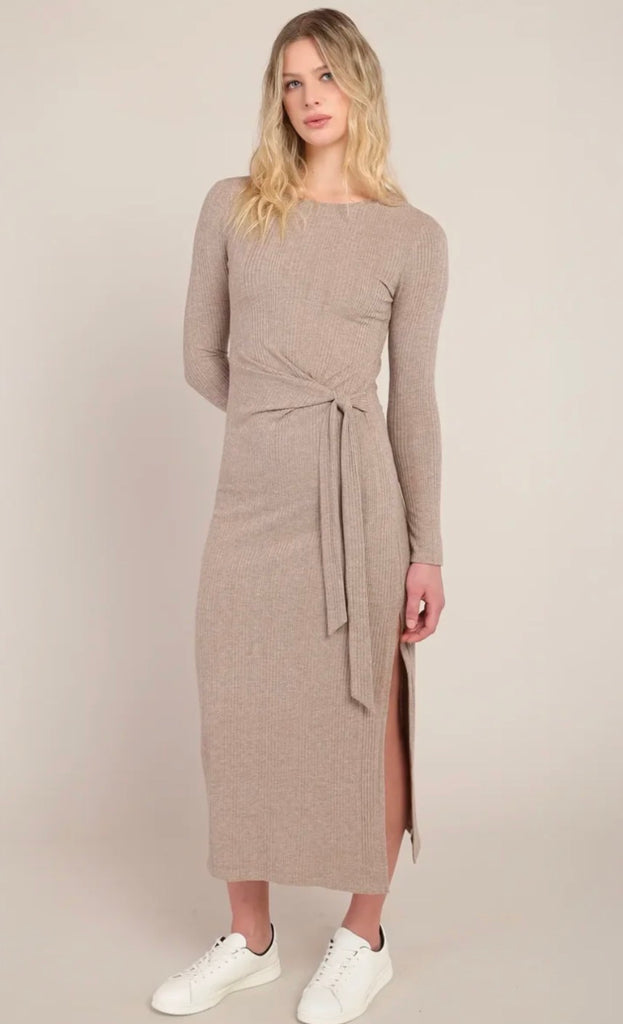 Dress - Dex Knot Waist Long Dress