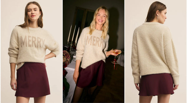 Top - Z Supply Merry Gold Sweater