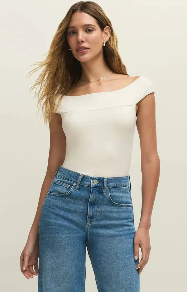 Top - Z Supply Off Shoulder Second Skin Top