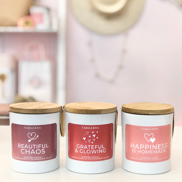 Gift - Cardle & Co. Happiness Is Homemade Candle