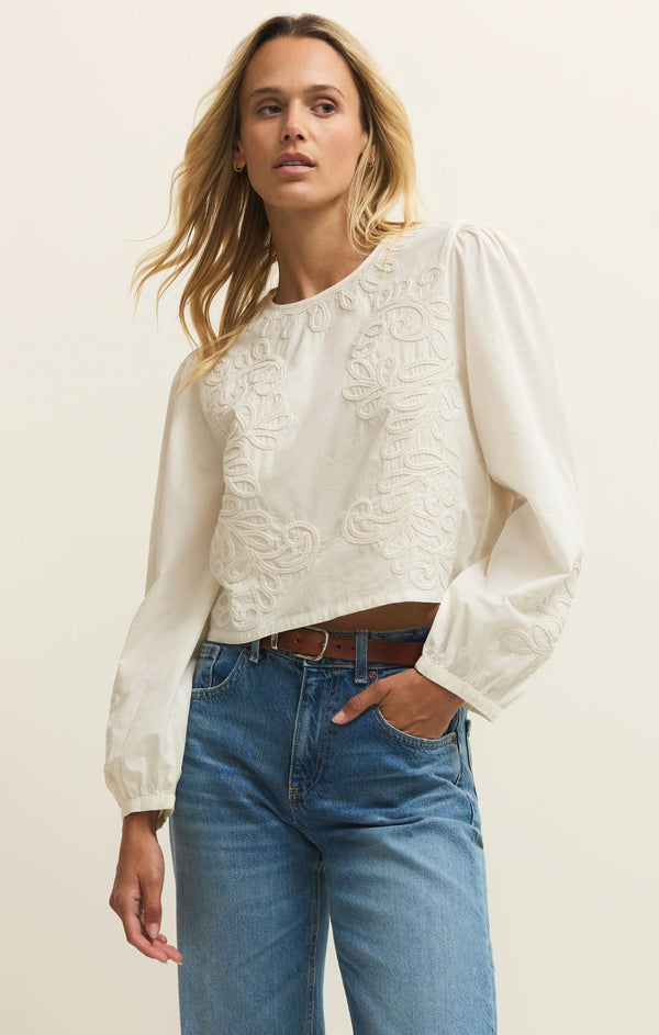 Top - Z Supply Tatiana Poplin Top