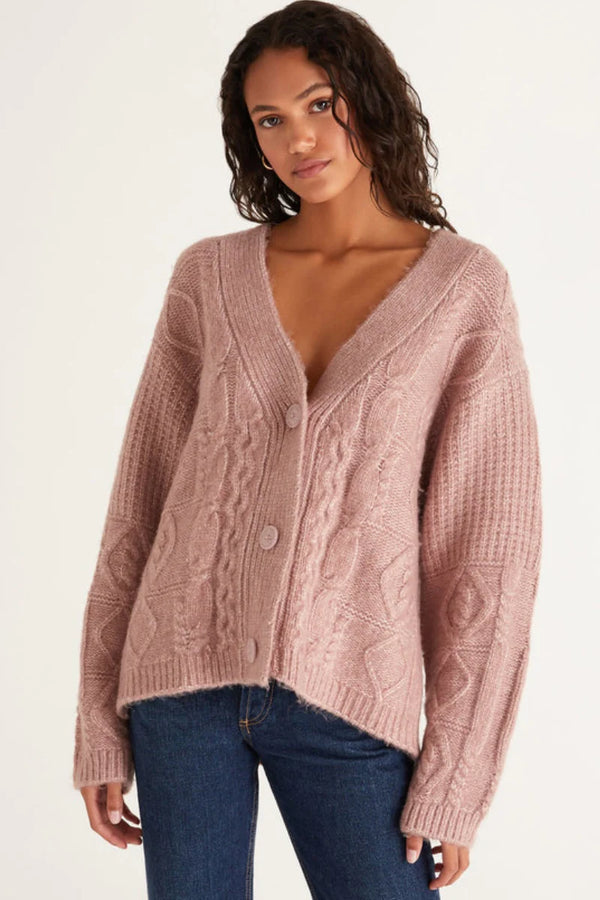 Top - Z Supply RyLeigh Cable Knit Cardigan