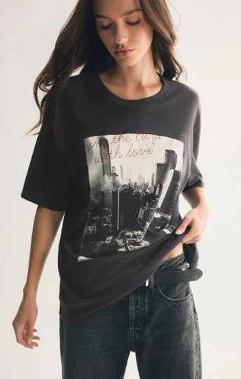 Top - Z Supply Big City Apple Tee