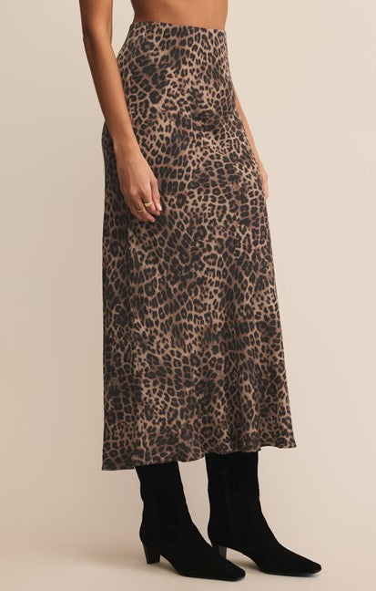 Skirt - Z Supply Izabel Leopard Skirt