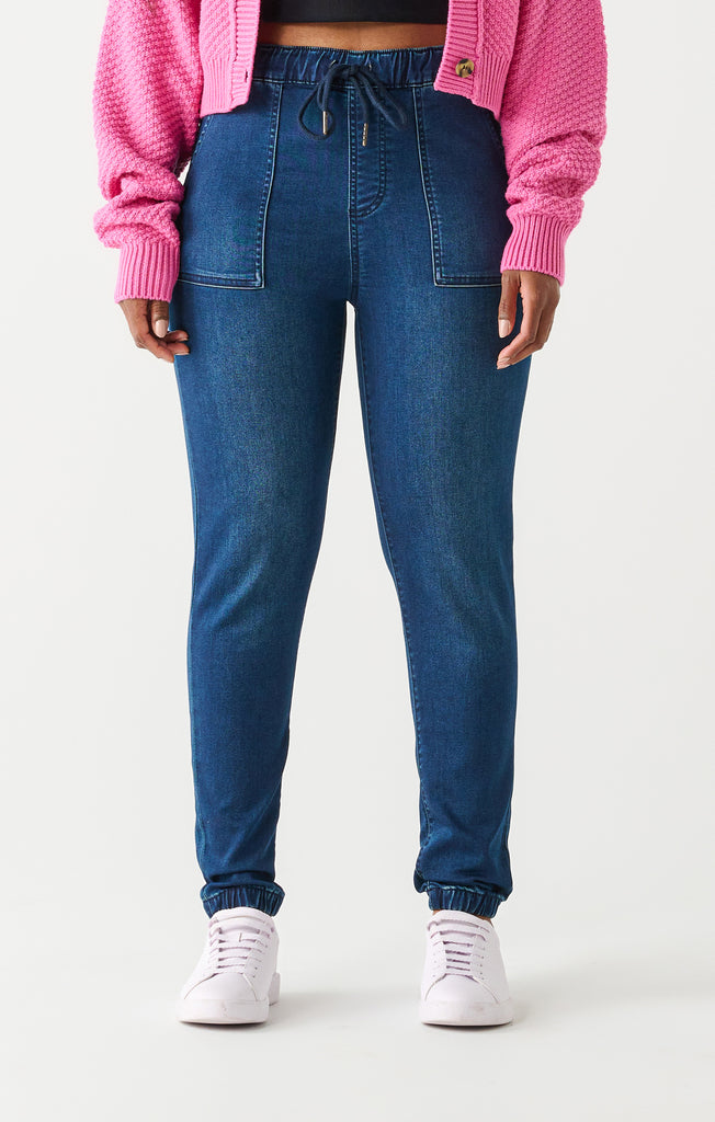 Jeans-Women Full Length Jogger Jeans