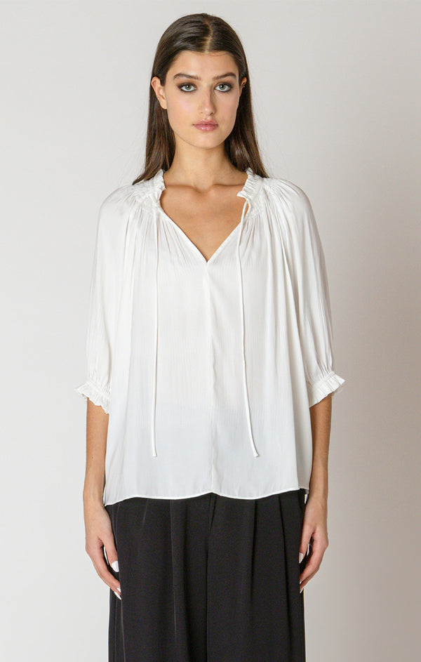 Top - Dex Soft Pleated Blouse