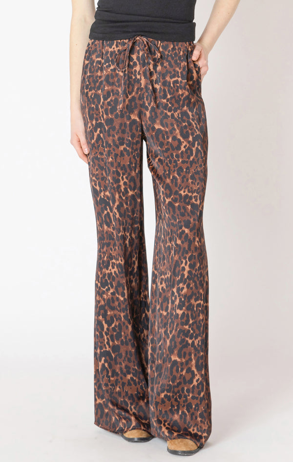 Pants - Dex Leopard Print Flowy Pants