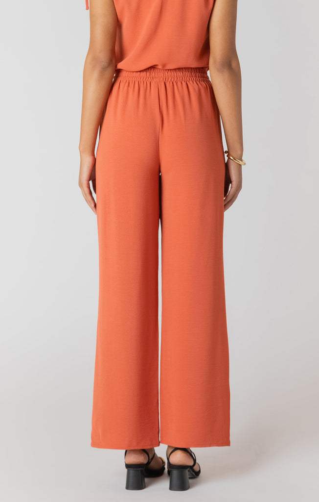 Pants - Dex High Waist Flowy Wide Leg Pants  Something Pretty Boutique