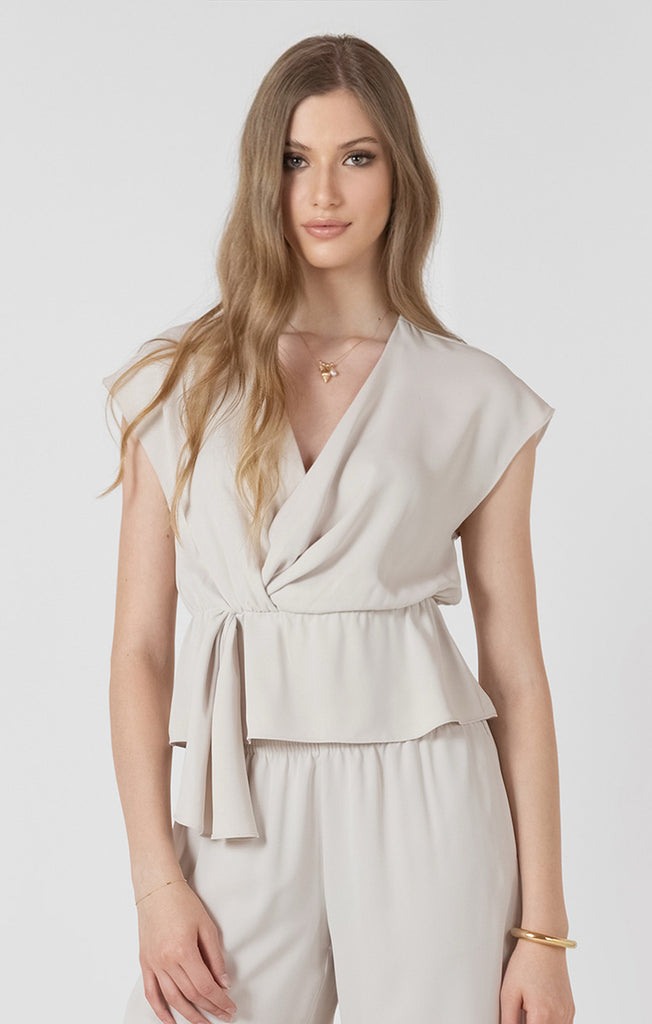 Top - Dex Drapey Wrap Top