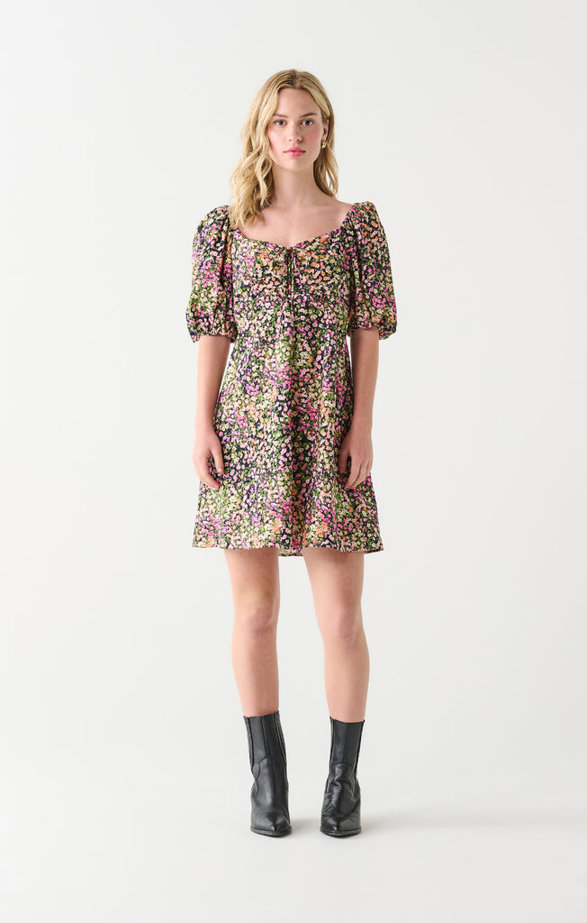 Dress - Dex Puff Sleeve Mini Dress