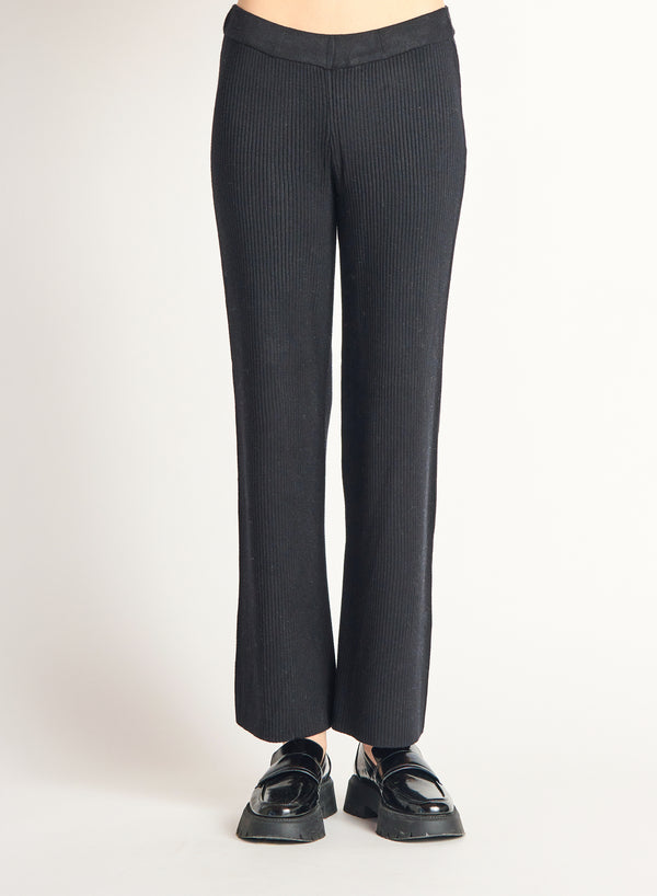 Pants - Dex Wide Leg Ribbed Sweater Pants