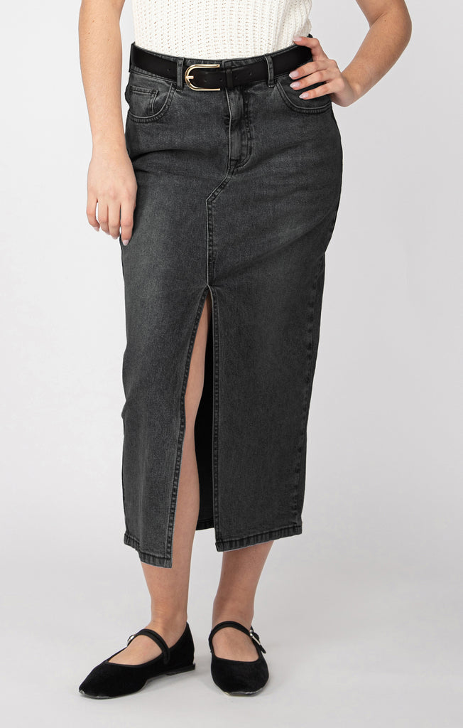 Skirt - Dex Denim Maxi Skirt