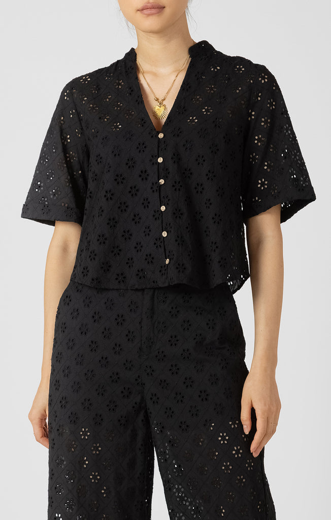 Top - Dex Cut Work Embroidery Blouse