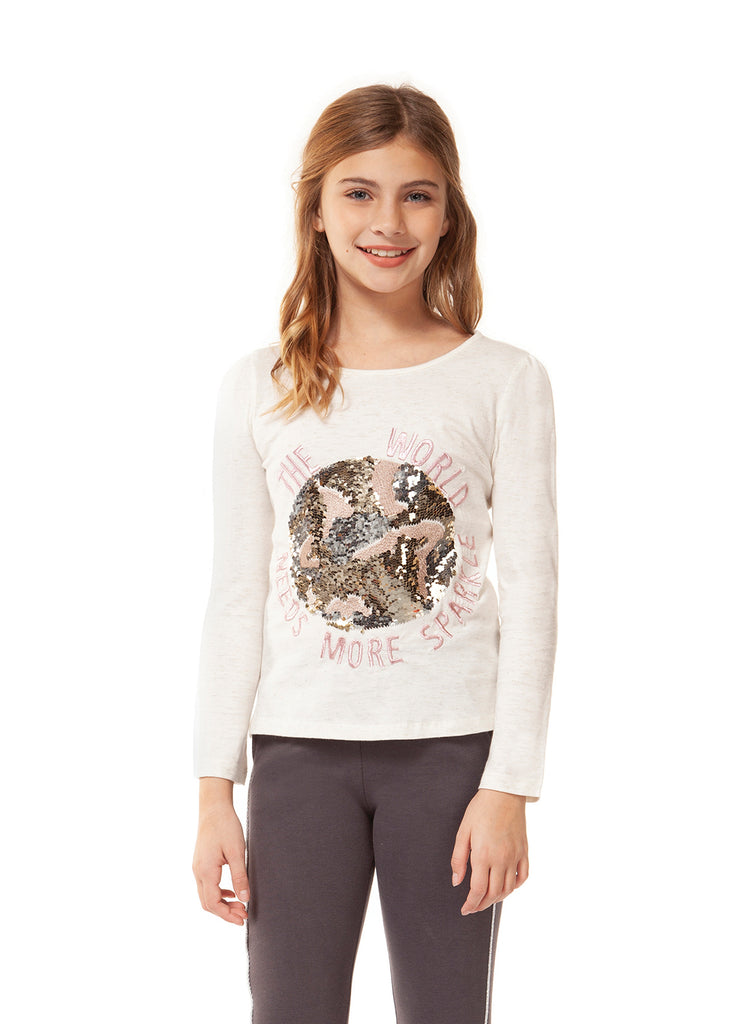 Top - Dex Kids "The World Needs More Sparkle" Top
