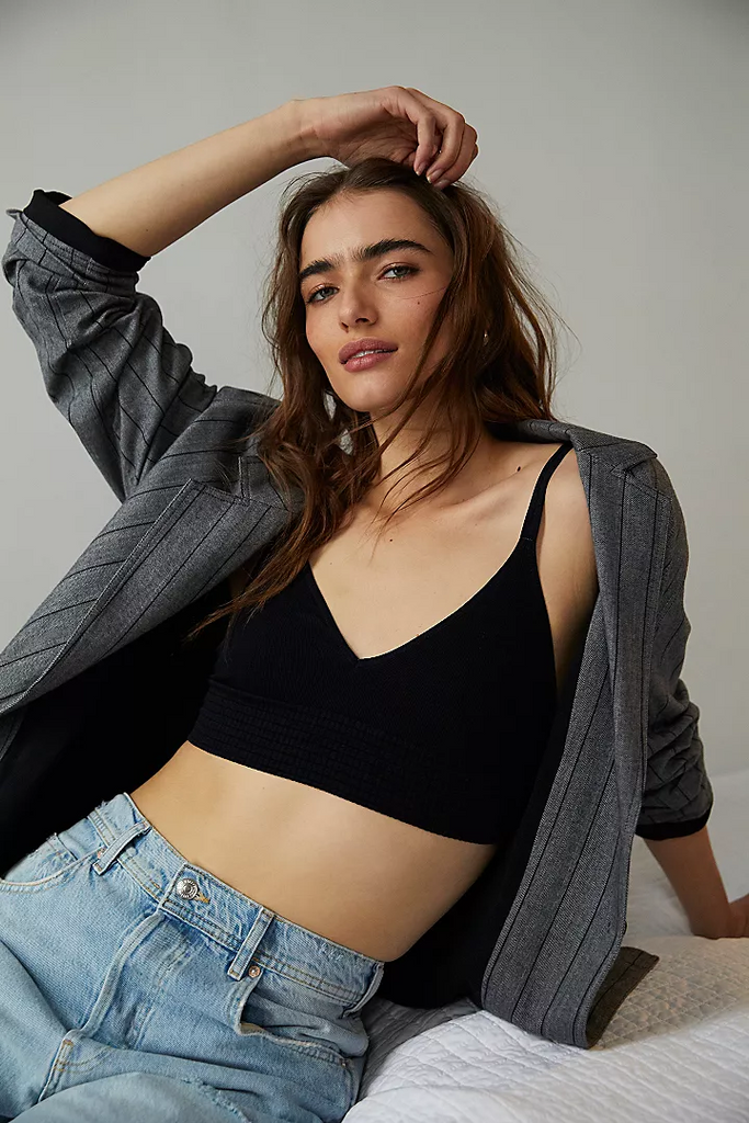 Top - Free People Seams Right Bralette