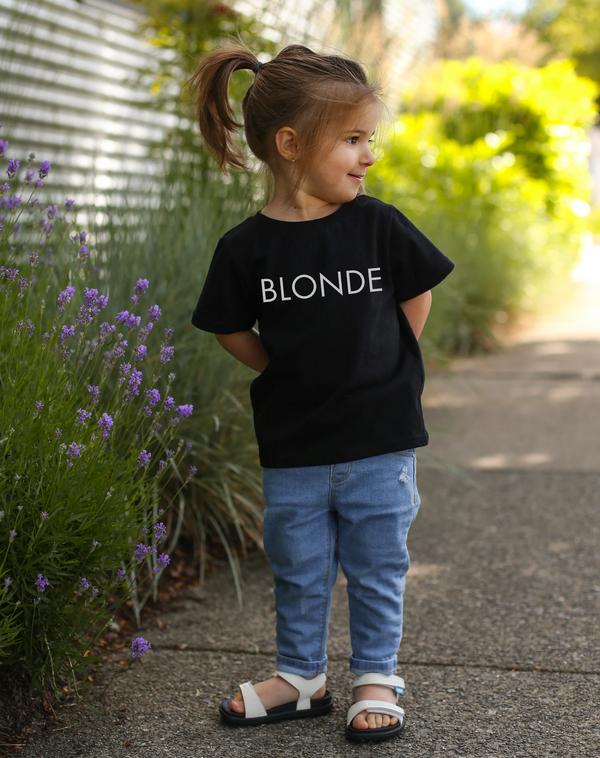 Top - Brunette The Label Kids 'Blonde' Tee