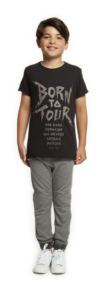 Top - Dex Kids 'Born To Tour' Short Sleeve Tee
