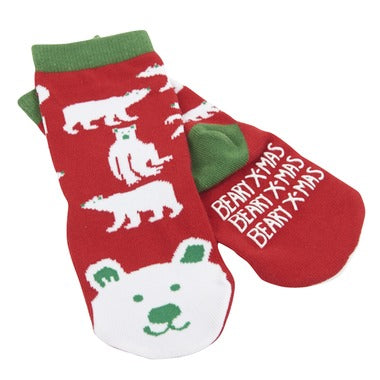 Accessory - Hatley Kids Beary Christmas 2-Pack Baby Socks