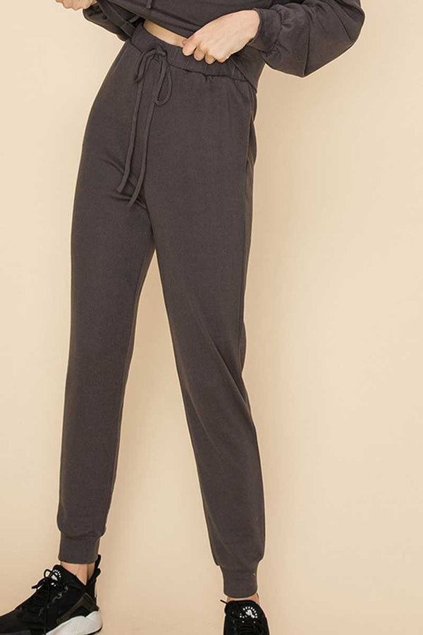 Pants - Elastic Waist Pocket Joggers