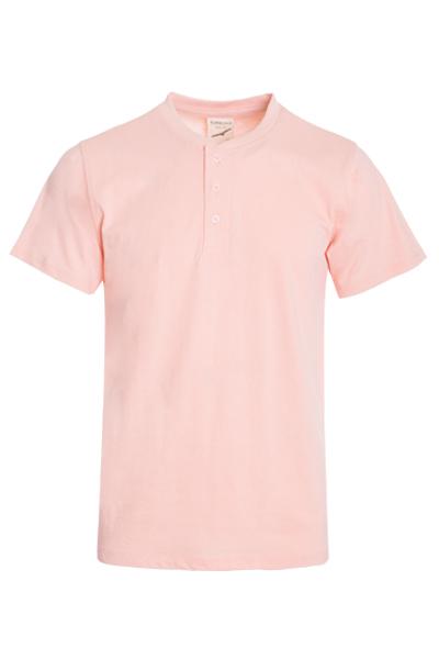 Top - Premium Short Sleeve Henley T-Shirt