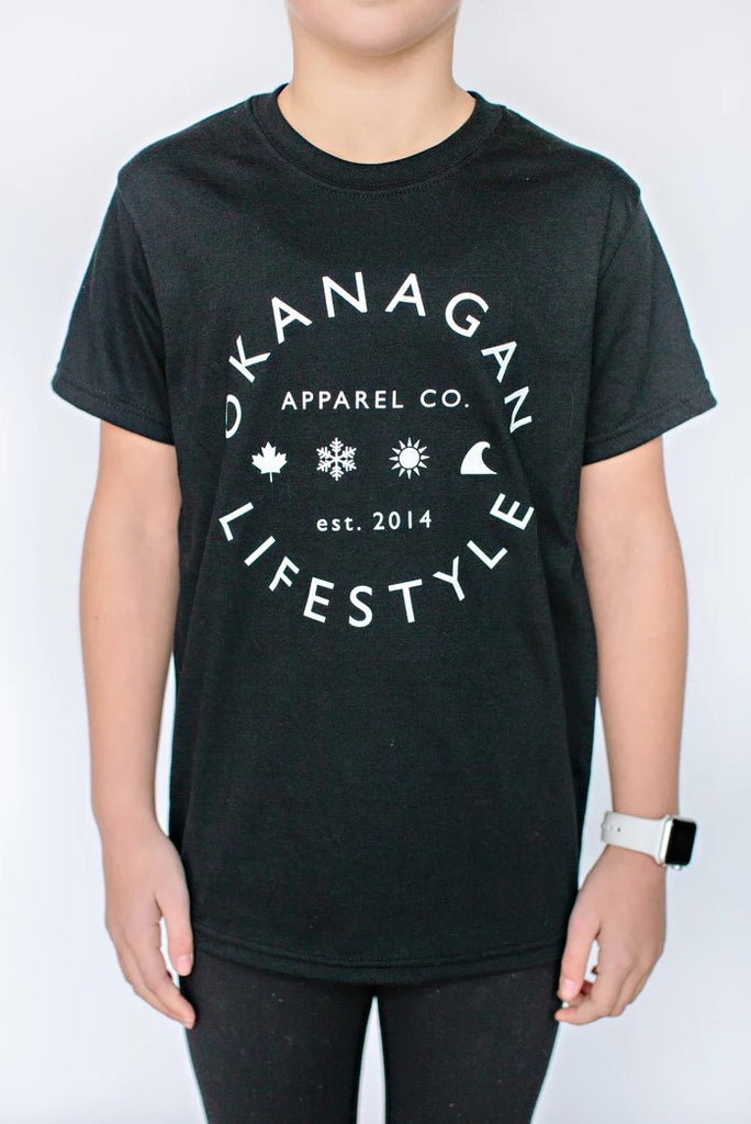 Top - Okanagan Lifestyle Youth Front Classic Tee
