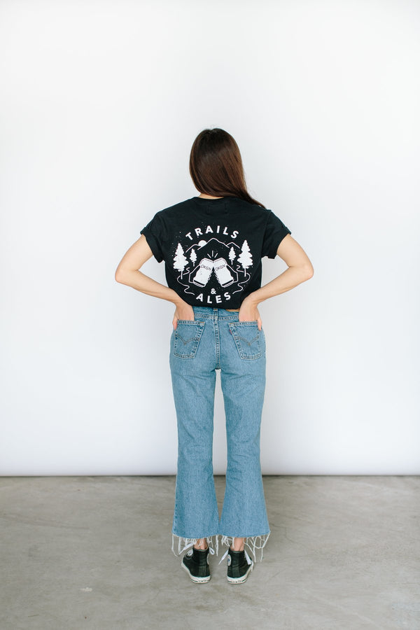 Top - Okanagan Lifestyle 'Trails And Ales' T-Shirt