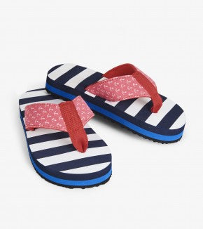 Footwear - Hatley Kids Nautical Stripes Flip Flops
