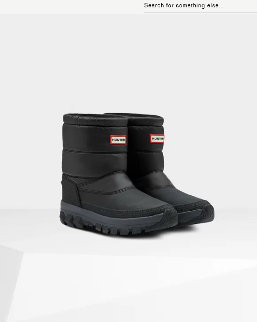 Footwear - Hunter Women's Original Short  Insulated Snow Boots