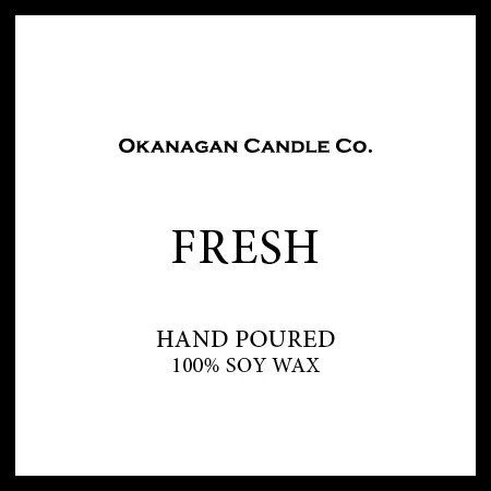 Gift - Okanagan Candle Co. - Fresh Candle