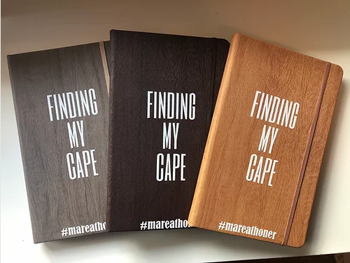 Gift - Mareathoner Finding My Cape Notebook