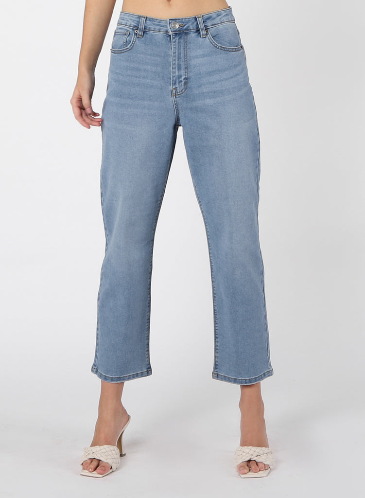 Pants - Dex High Rise Mom Straight Jeans
